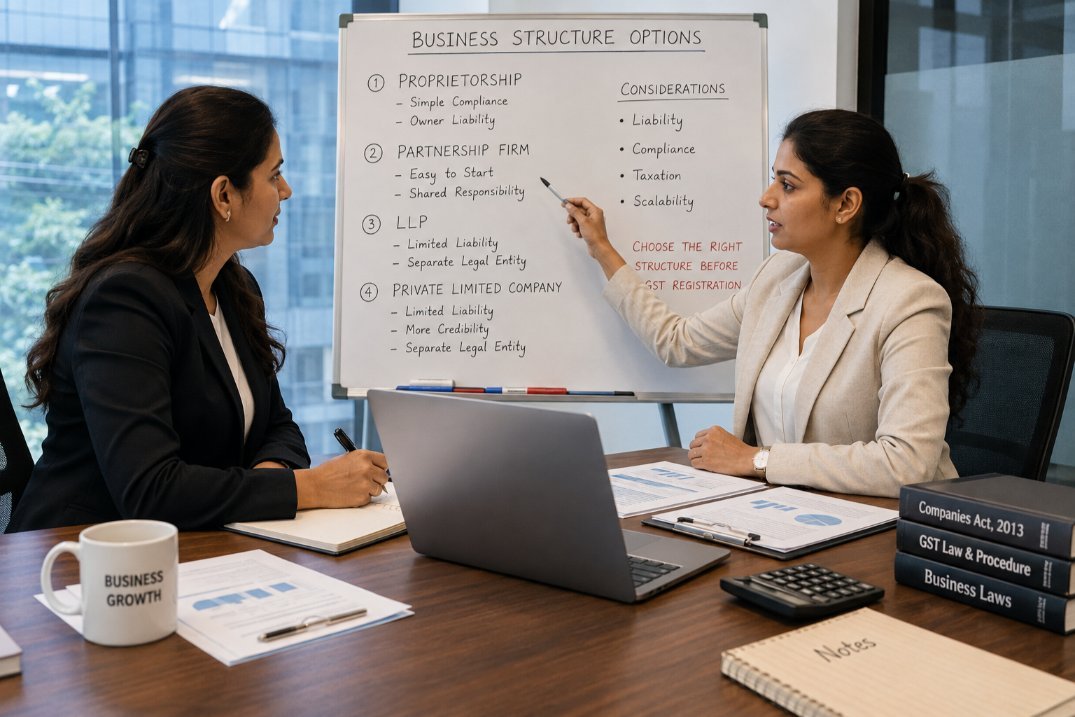 business structure consultation for gst registration in vasai
